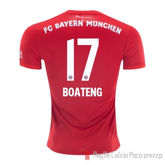 Maglia Bayern Munich Giocatore Boateng Home 2019/2020 - Clicca l'immagine per chiudere